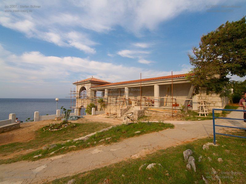 auch in Veli Losinj wird gebaut bzw. renoviert