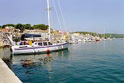 Segelboote im Hafen von Mali Losinj