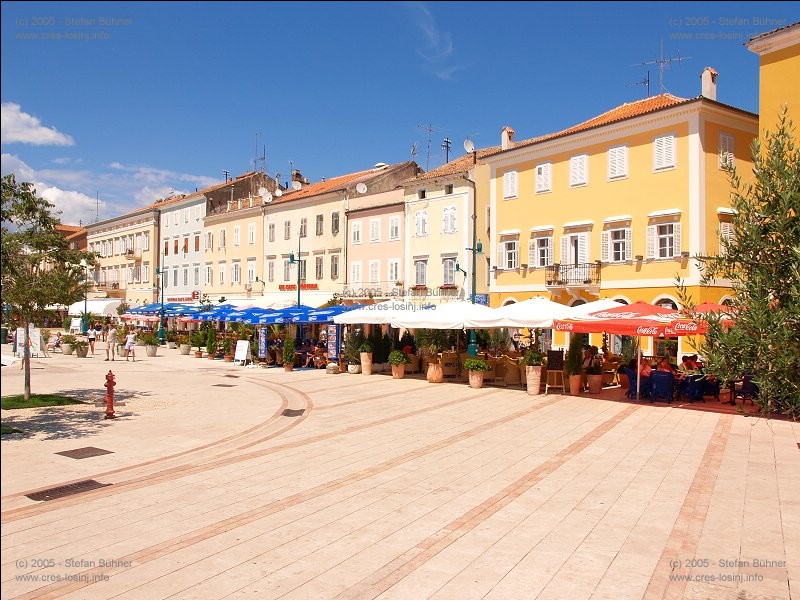 im Hafen von Mali Losinj