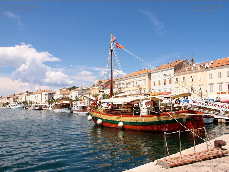 im Hafen von Mali Losinj