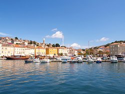 im Hafen von Mali Losinj