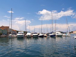 im Hafen von Mali Losinj