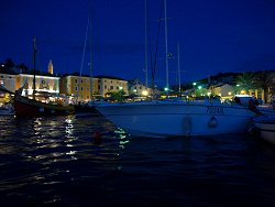 im Hafen von Mali Losinj