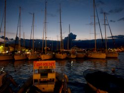 im Hafen von Mali Losinj