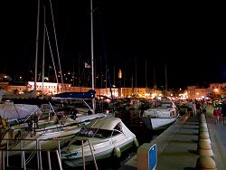 im Hafen von Mali Losinj