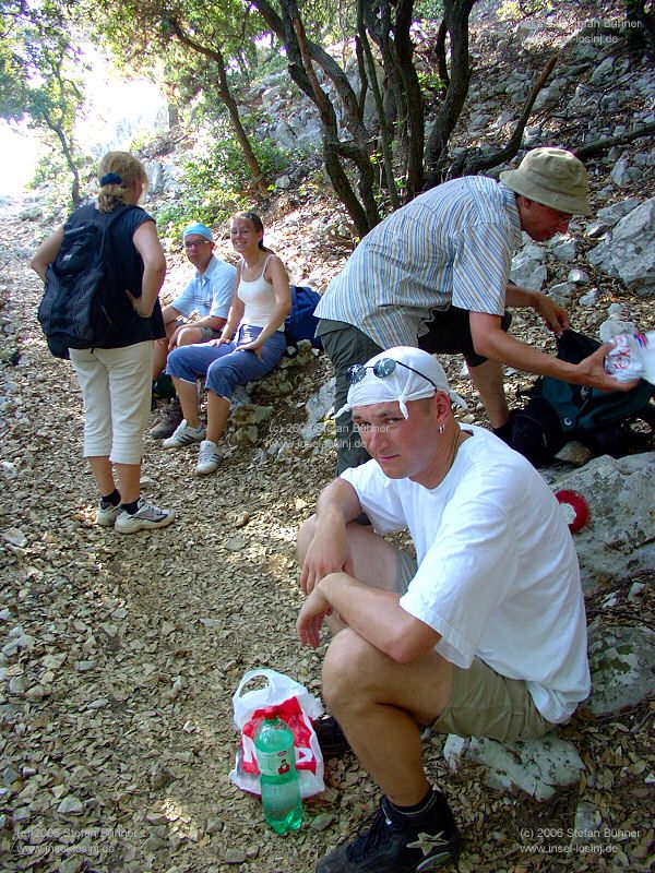 der Gebirgszug des Osorscica bei Nerezine / Osor auf der Insel Losinj