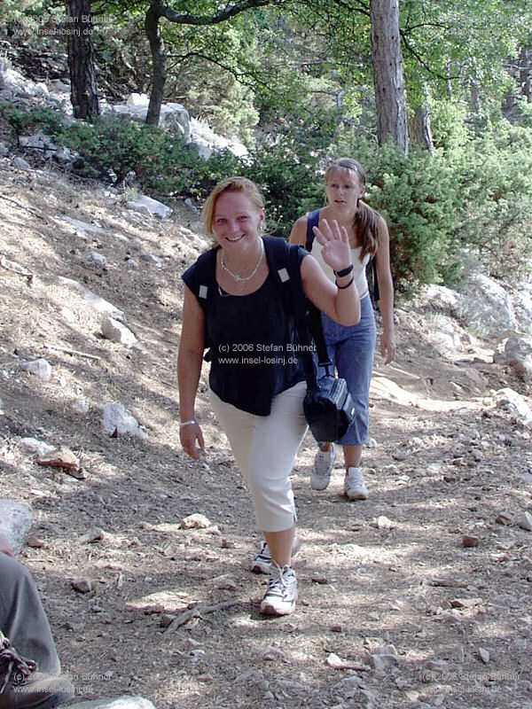 der Gebirgszug des Osorscica bei Nerezine / Osor auf der Insel Losinj