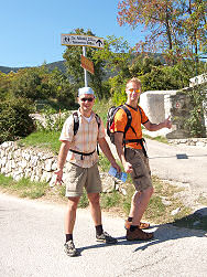 Wanderung zum Osorscica 2006