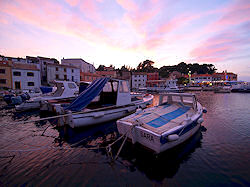 der Fischerhafen Rovenska bei Veli Losinj