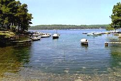 in der Cikat Bucht bei Mali Losinj