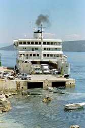 Fhre auf die Insel Losinj