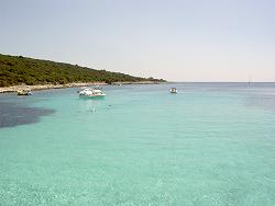 traumhafte Badebucht bei Veli Losinj