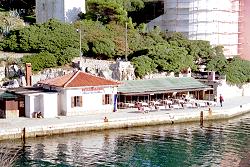 ein sehr gutes Fischspezialittenrestaurant im Hafen von Veli Losinj